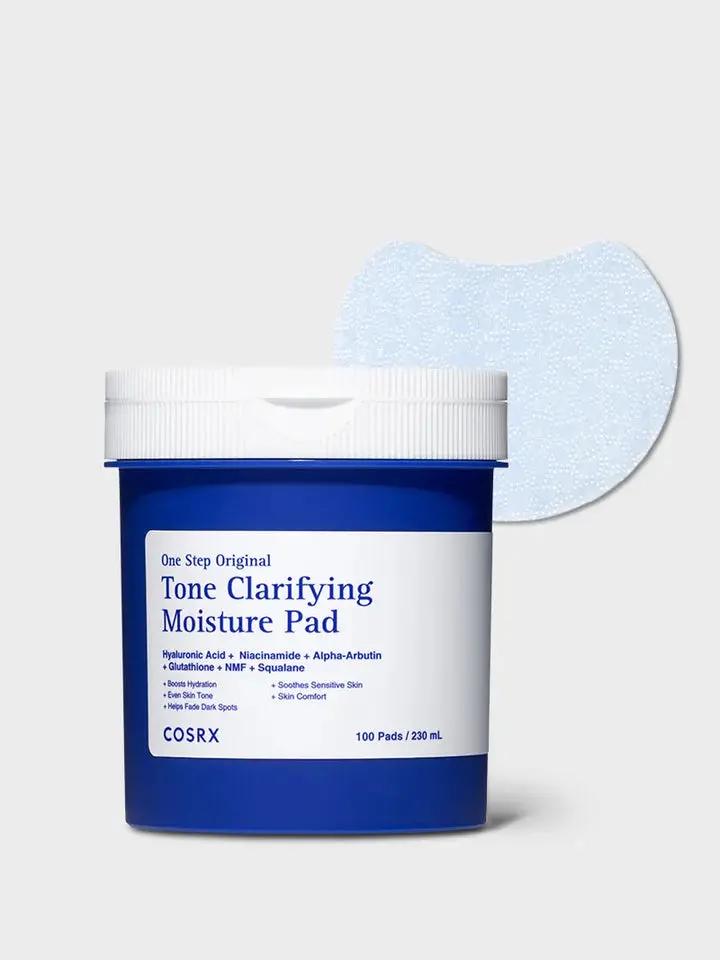 COSRX One Step Original Tone Clarifying Moisture Pad 100 Pads | Korean Toner Pads