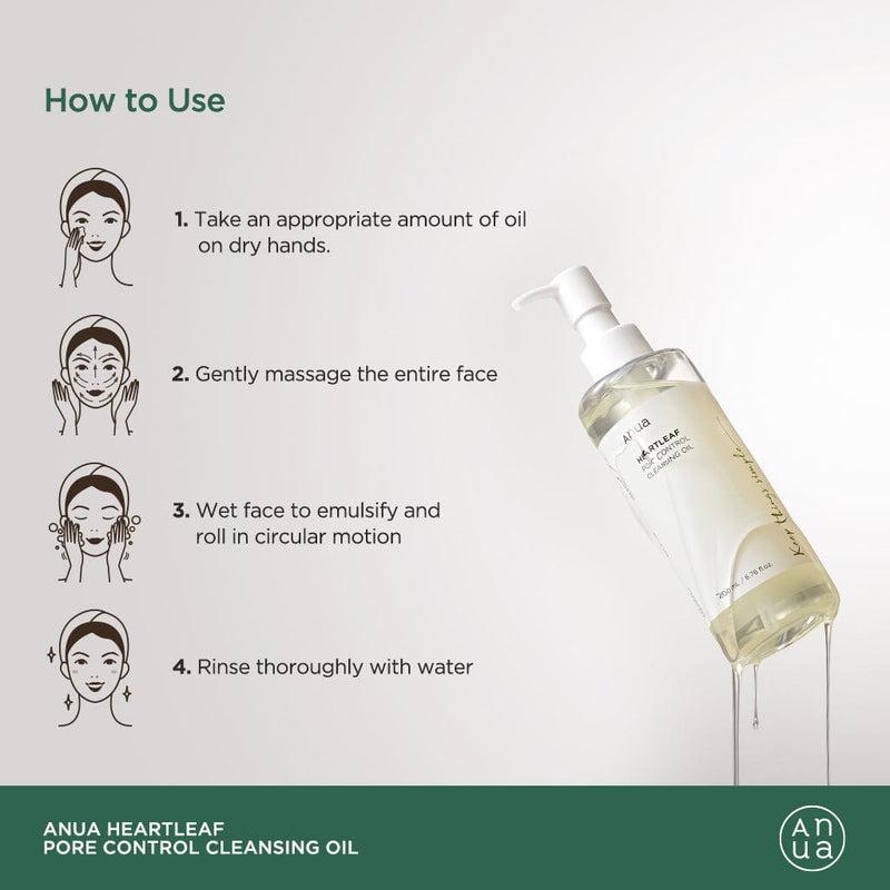 Anua HEARTLEAF PORE CONTROL CLEANSING OIL (200ml)