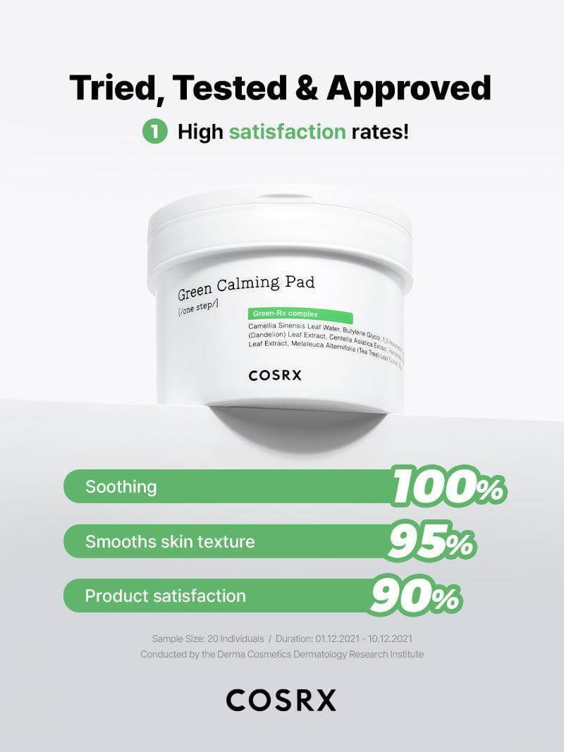 Cosrx One Step Green Hero Calming Pad 70 pcs COSRX