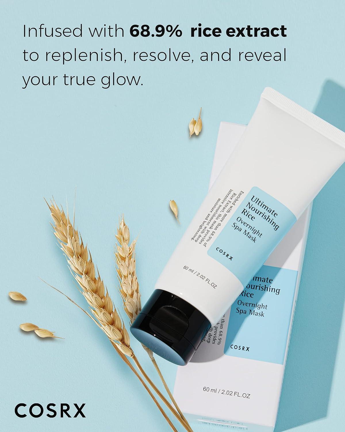 Cosrx Ultimate Nourishing Rice Overnight Spa Mask (60ml)