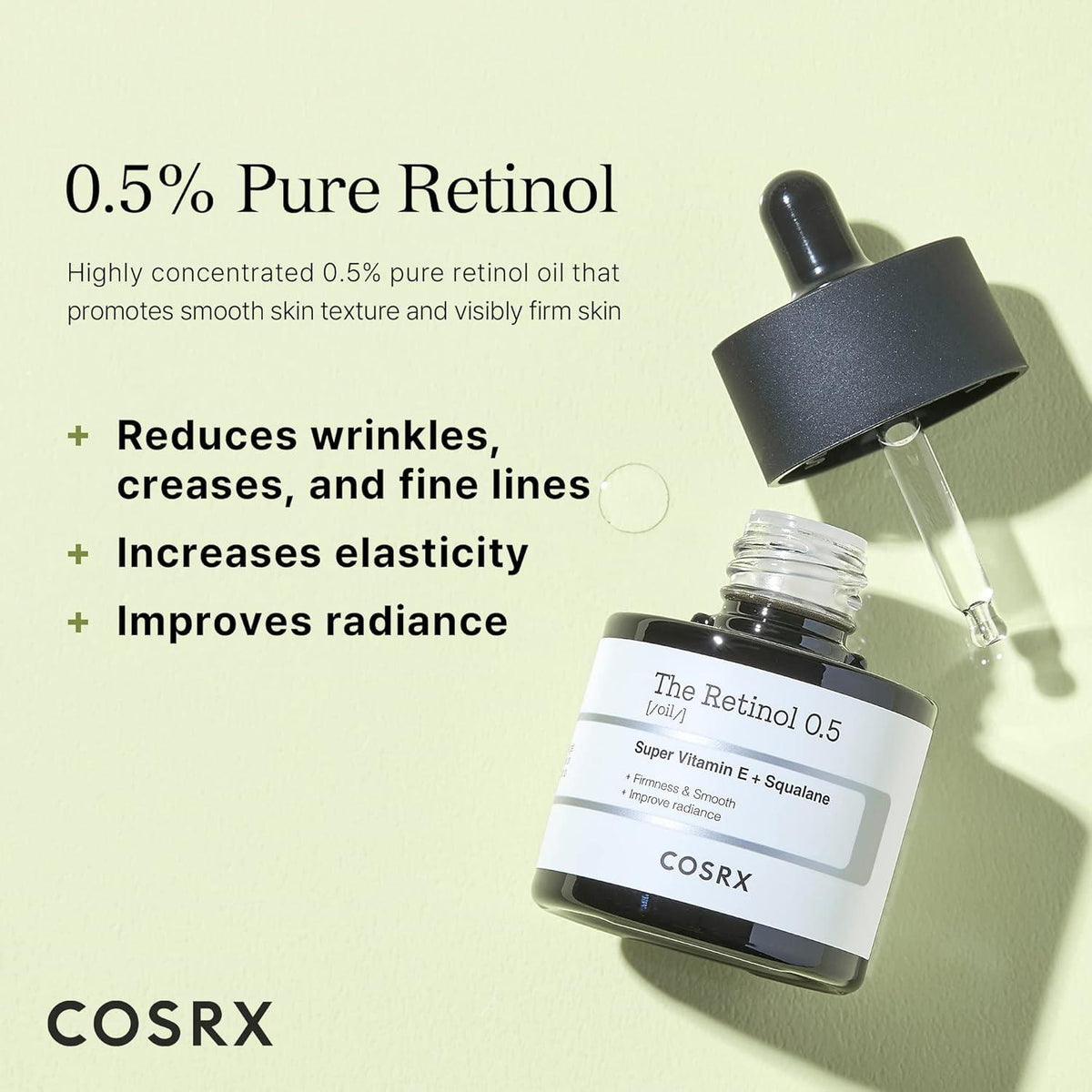 Cosrx The Retinol 0.5 Oil (20ml)