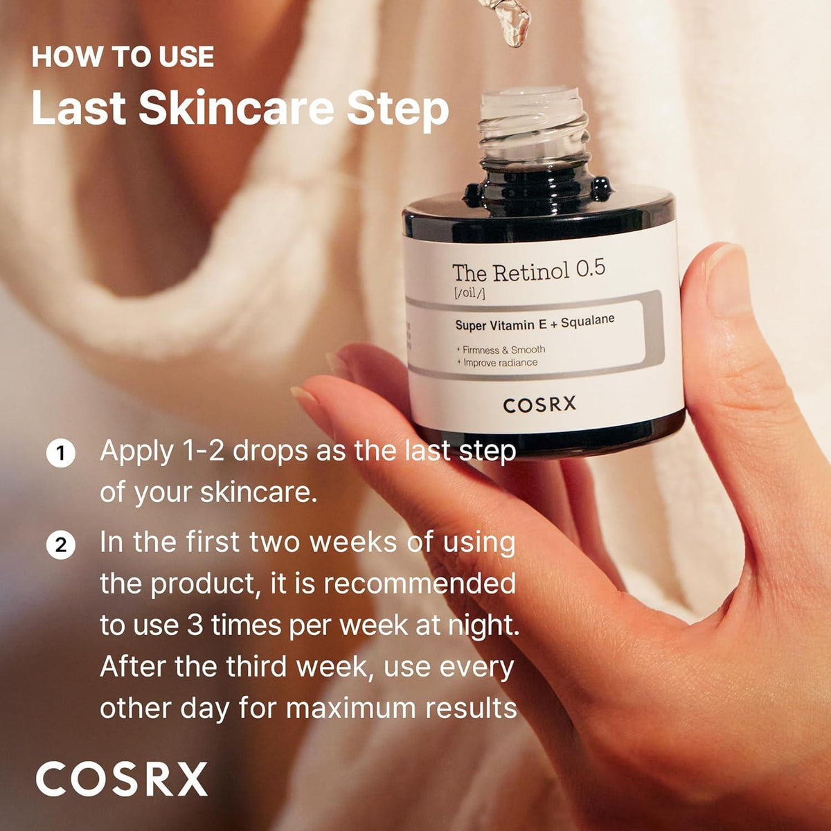 Cosrx The Retinol 0.5 Oil (20ml)