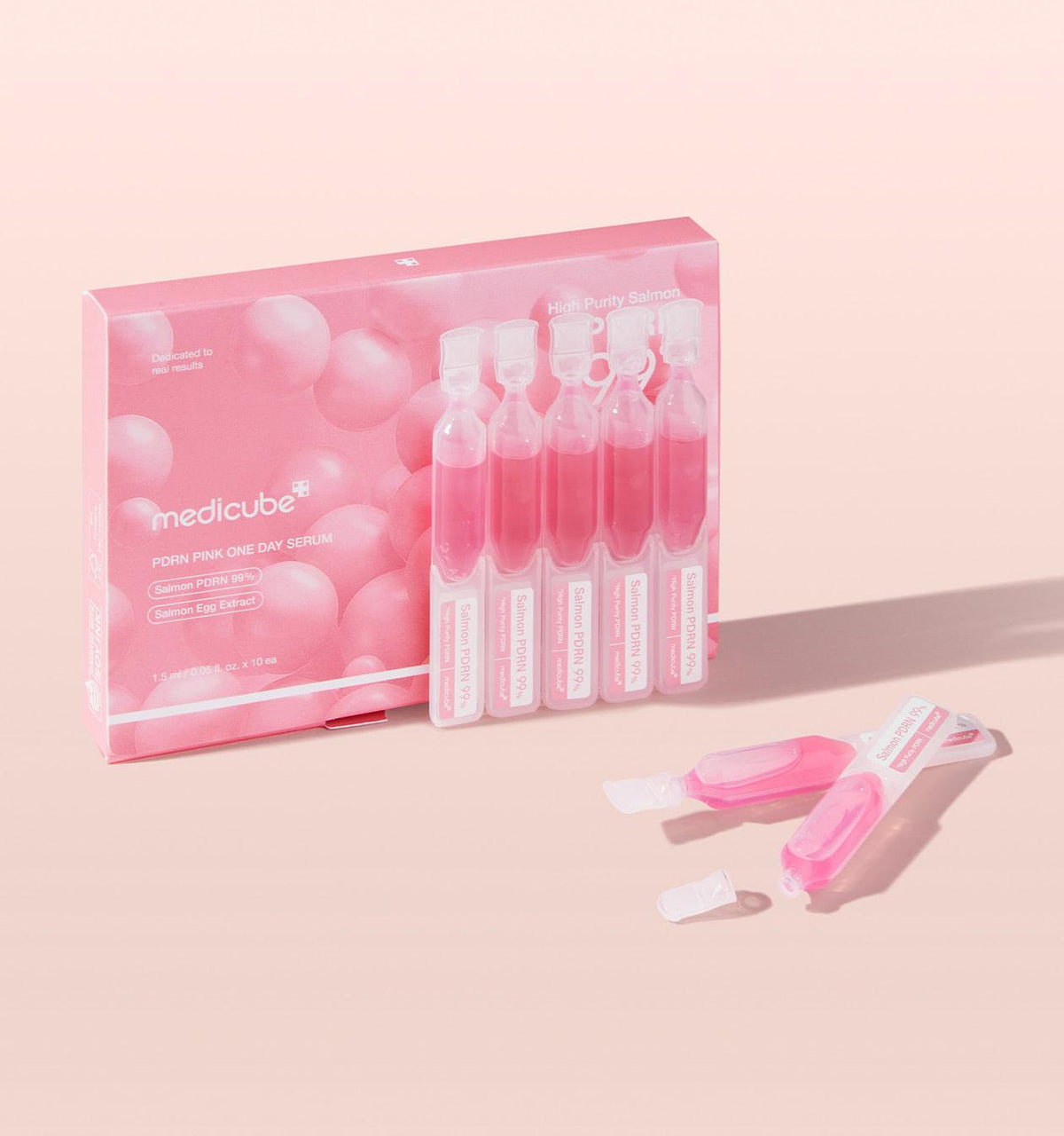 Medicube PDRN Pink one day serum set (1.5ml) 10ea