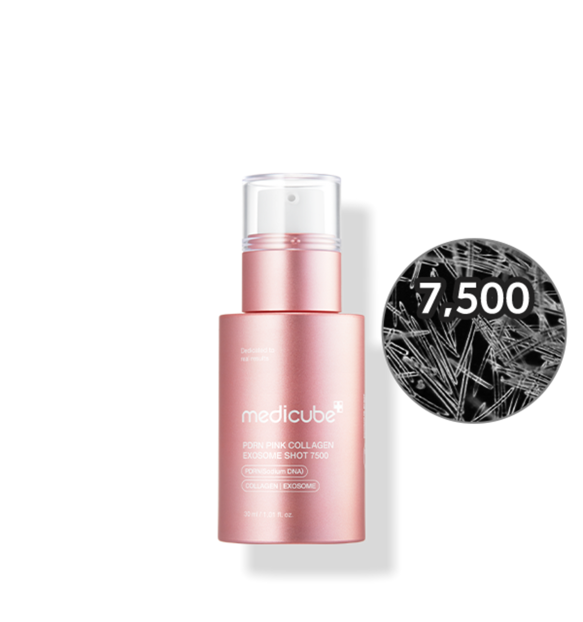 Medicube PDRN Pink Collagen exosome shot ampoule 7500 (30ml)