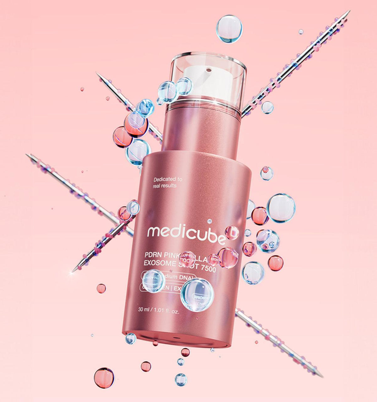 Medicube PDRN Pink Collagen exosome shot ampoule 7500 (30ml)