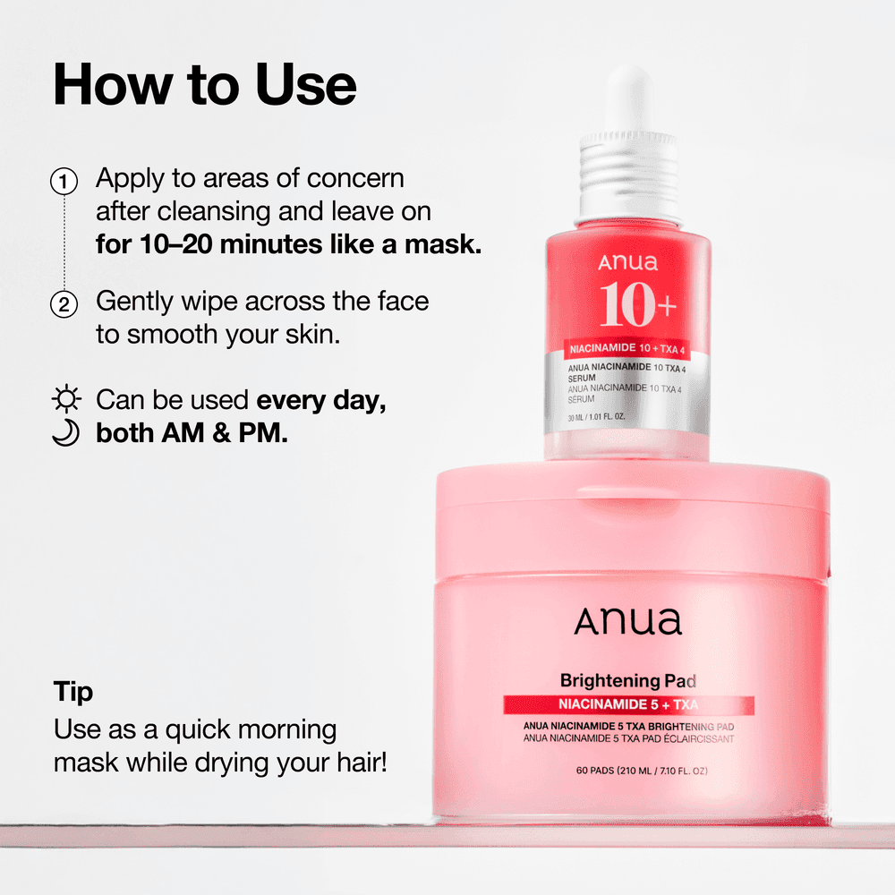 [Anua] Niacinamide 5 Txa Brightening Pad 210ml 60ea anua