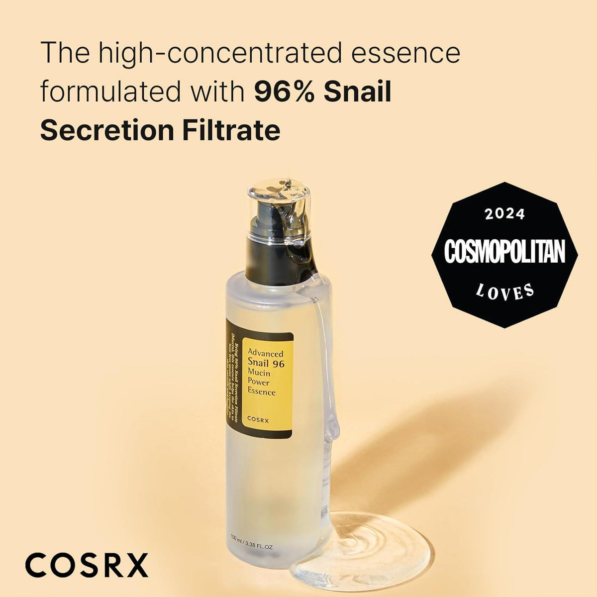 COSRX Advanced Snail 96 Mucin Power Essence 100ml hydrating facial essence