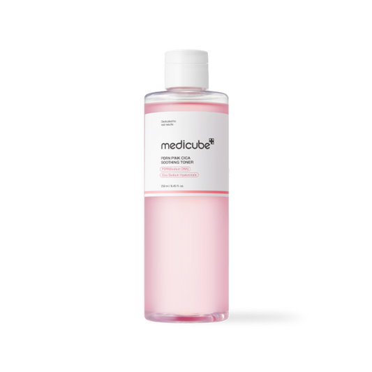 Medicube PDRN Pink Cica Soothing Toner 250ml bottle
