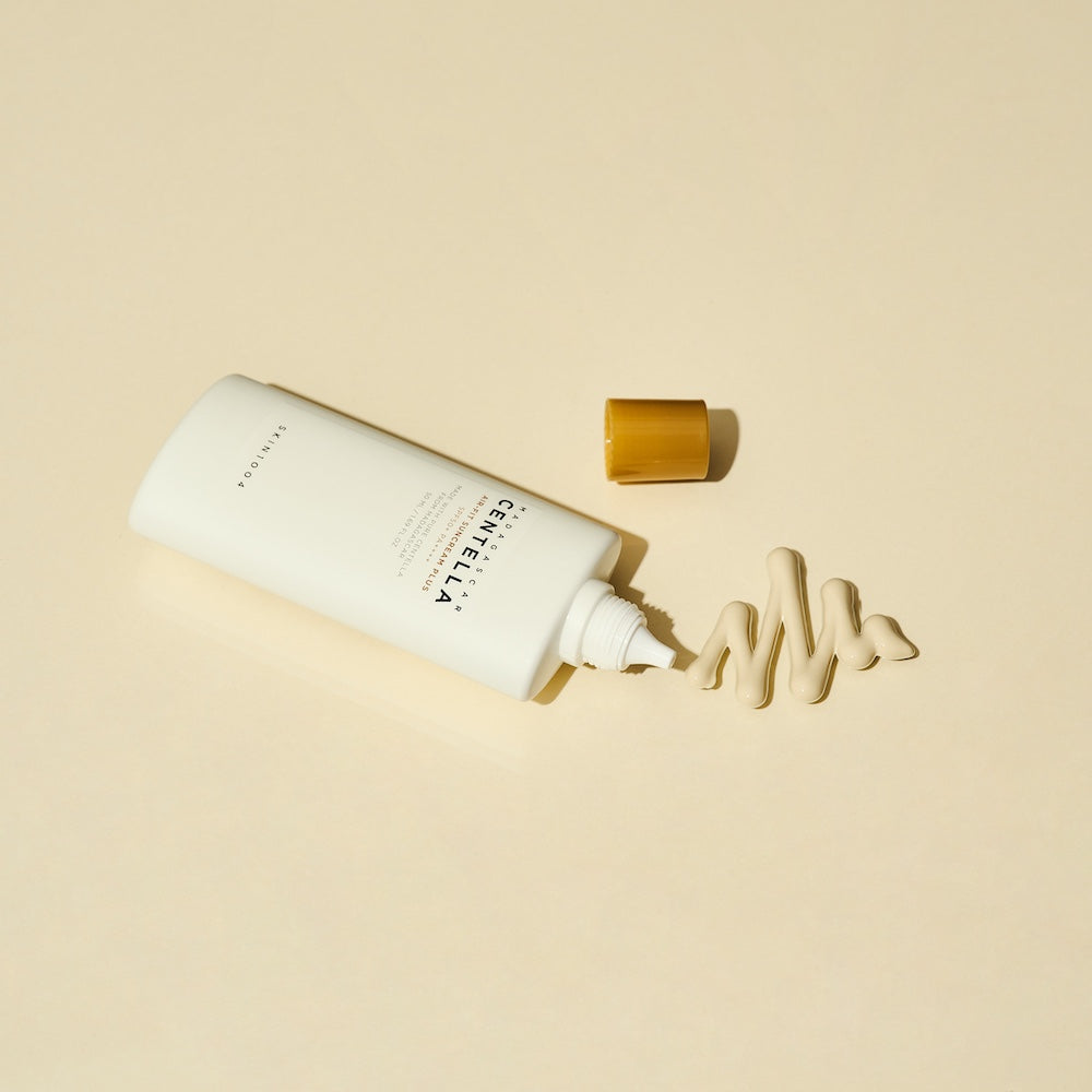 SKIN1004 Madagascar Centella Air-Fit Suncream Plus SPF50+ PA++++ (50ml) sunscreen tube on a white background