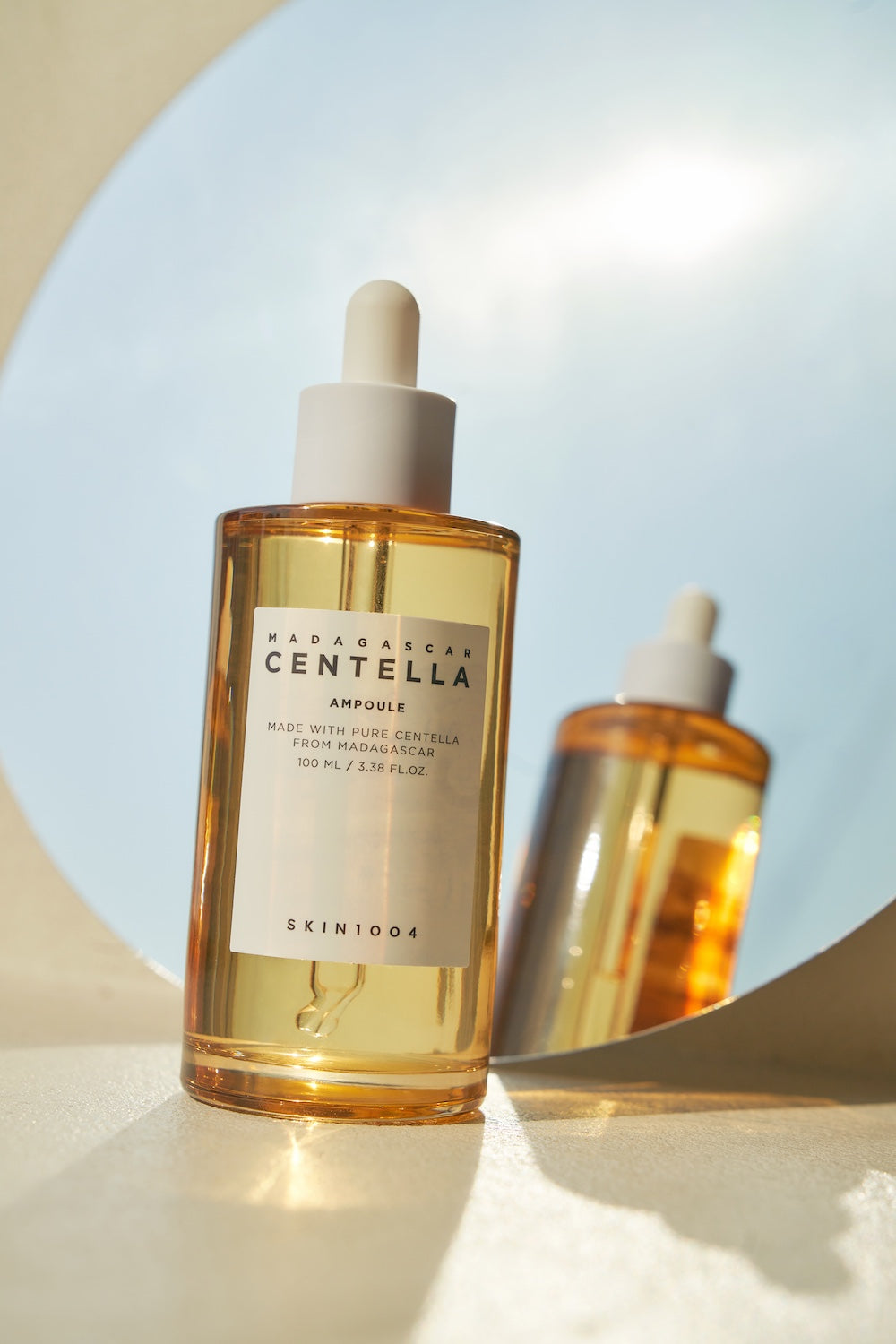SKIN1004 Madagascar Centella Ampoule 100ml facial ampoule bottle on a white background